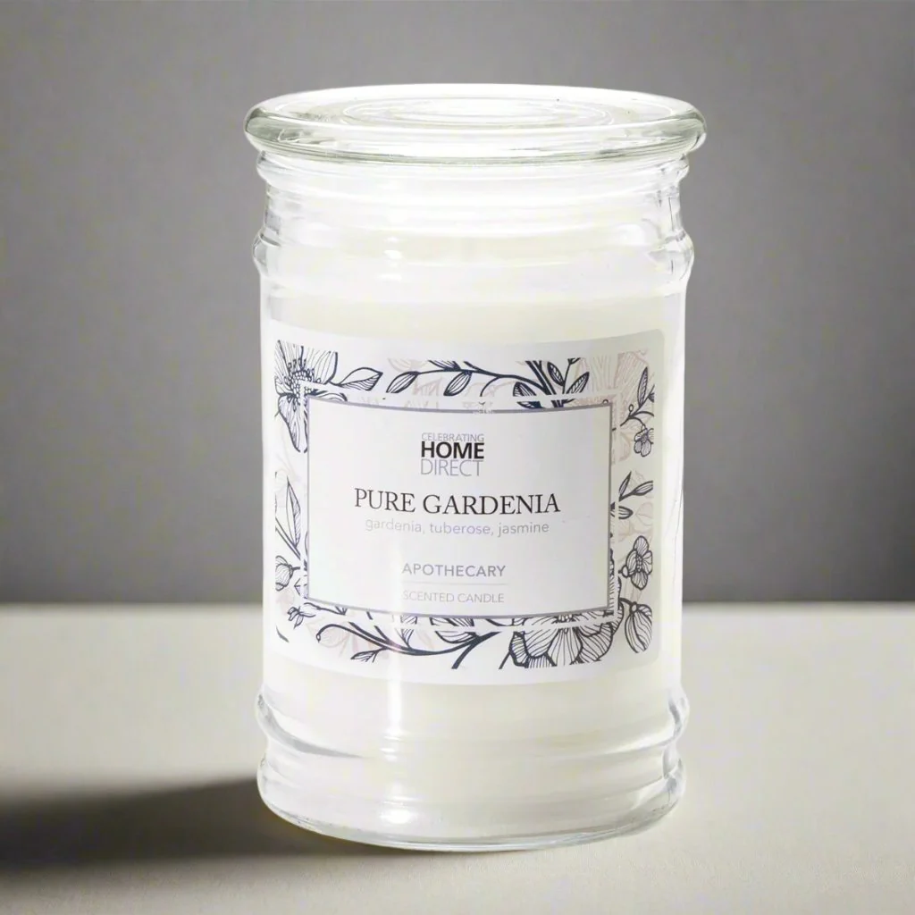 Apothecary Candle - 15 oz - Pure Gardenia