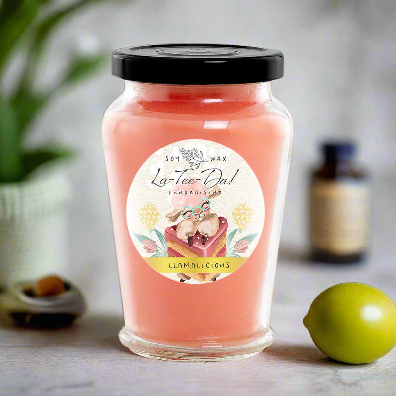 Classic Home Candle - Llamalicious