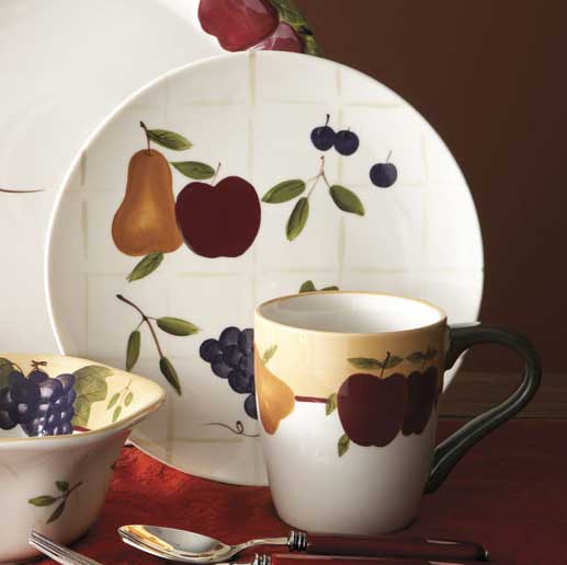 SONOMA VILLA ® PLATOS DE ENSALADA-JUEGO DE 4