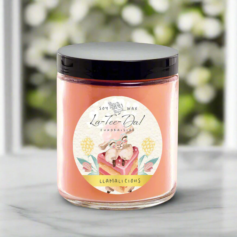 Jar Candle -  Llamalicious