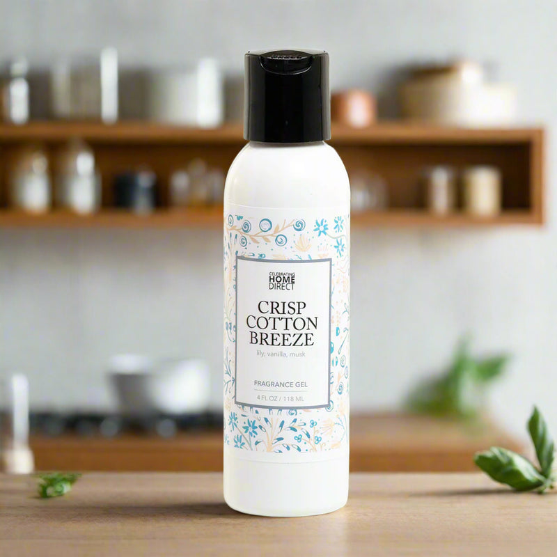 4 oz. Fragrance Gel - Crisp Cotton Breeze
