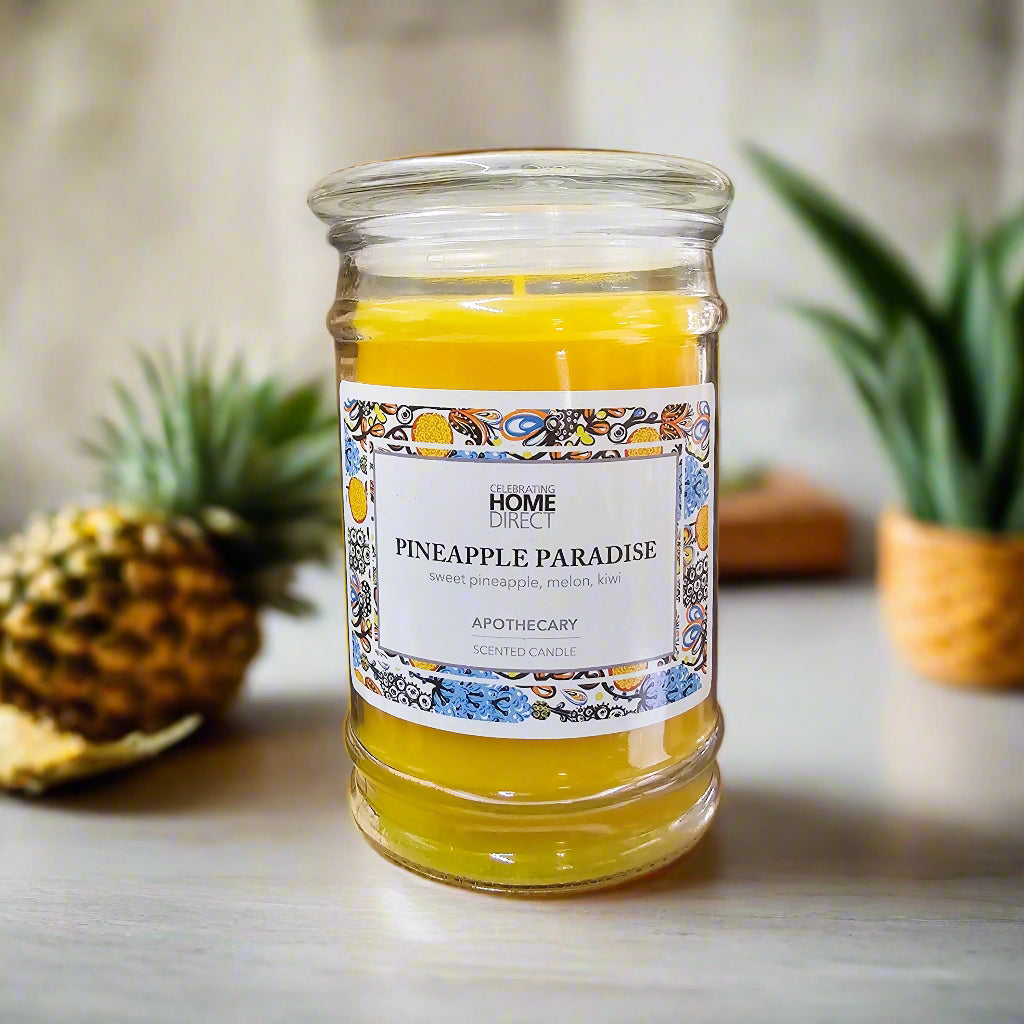 Apothecary Candle - 15 oz - Pineapple Paradise