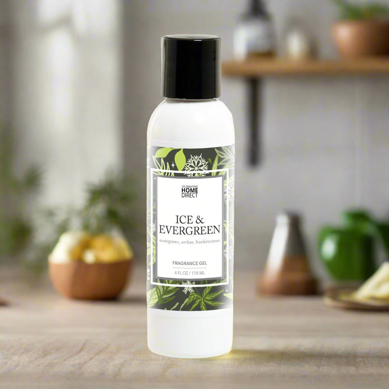 4 oz. Fragrance Gel - Ice & Evergreen