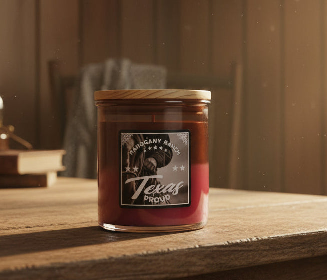 Texas Candle - Mahogany Ranch