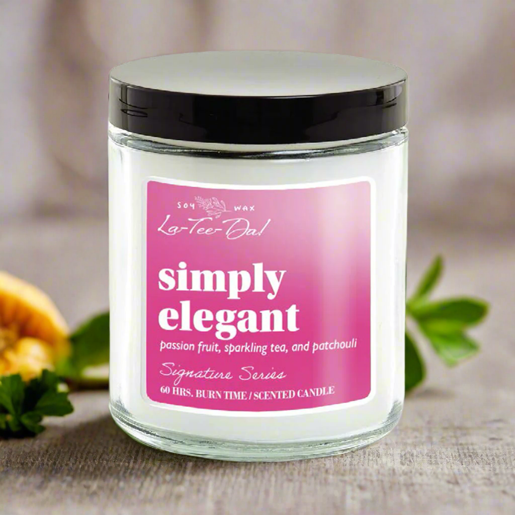 Signature Series Jar Candle - Simply Elegant