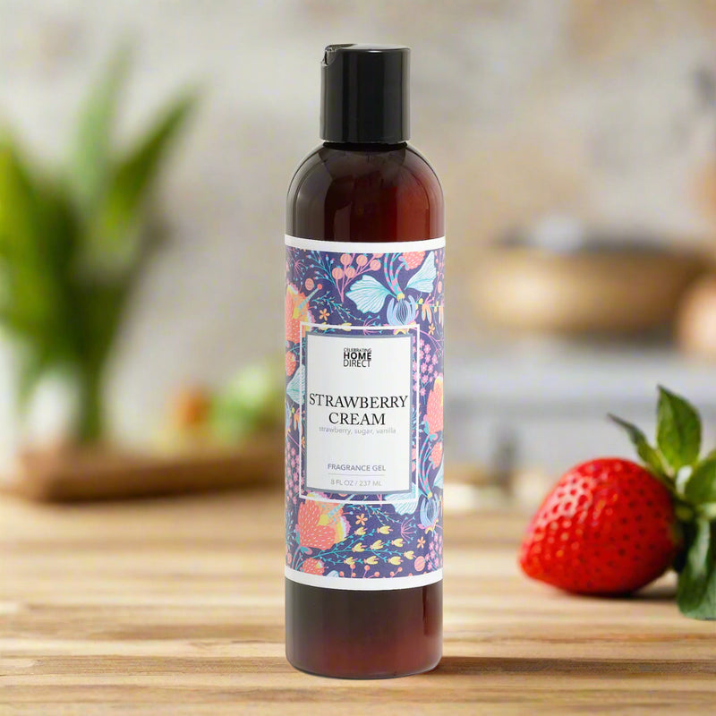 Fragrance Gel 8 oz - Strawberry Cream