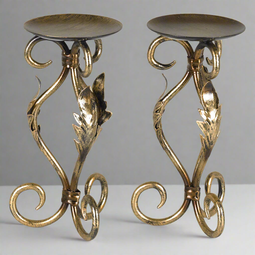 Dominica Candle Holders - Set of 2