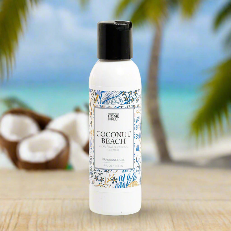 4 oz. Fragrance Gel - Coconut Beach