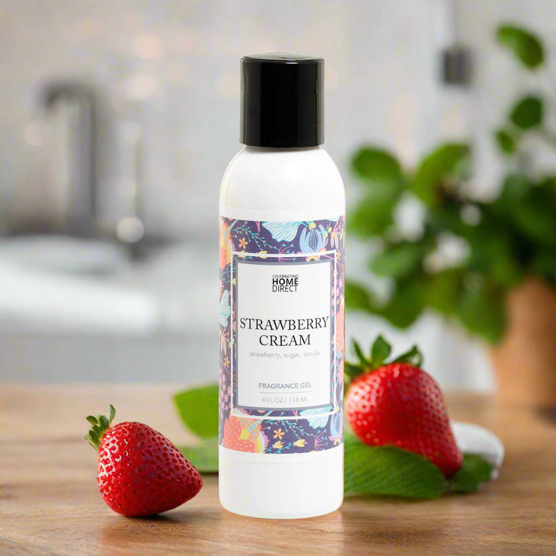 4 oz. Fragrance Gel - Strawberry Cream