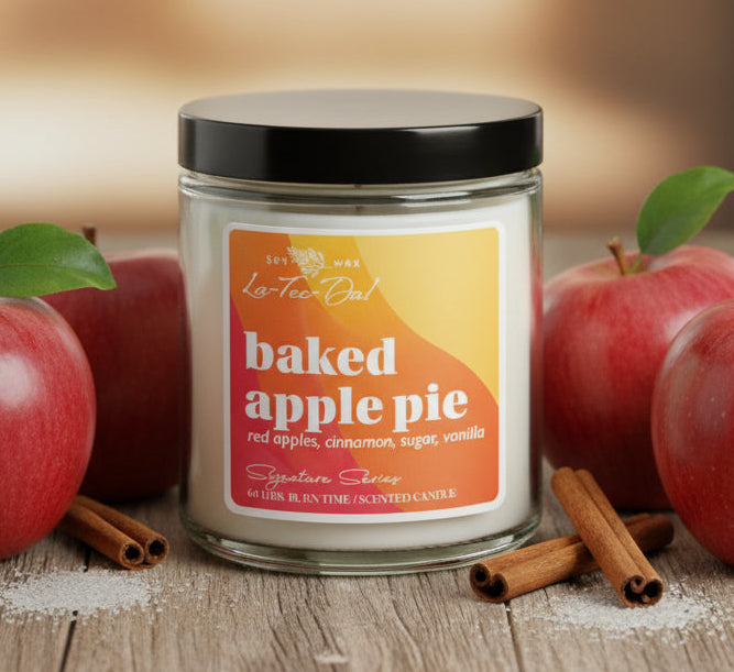 Signature Series Jar Candle - Baked Apple Pie