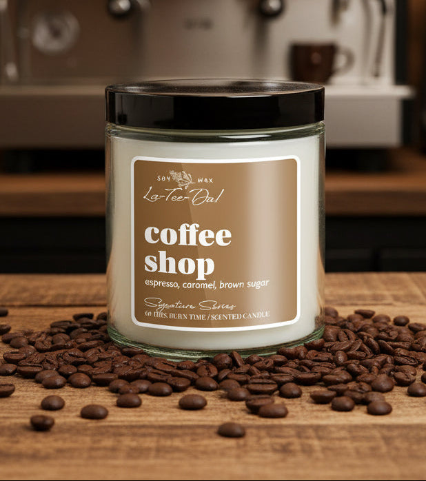 Signature Series Jar Candle - Coffee Shop