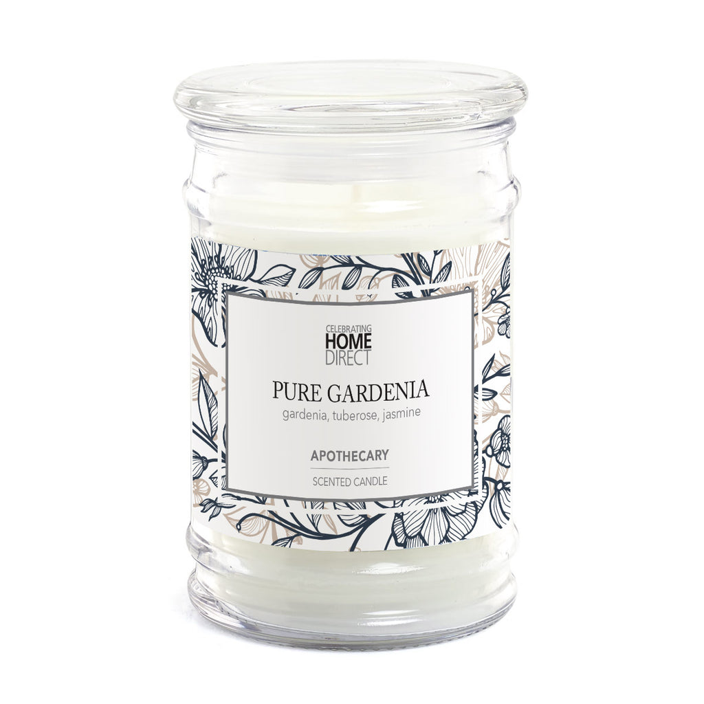 Apothecary Candle - 15 oz - Pure Gardenia