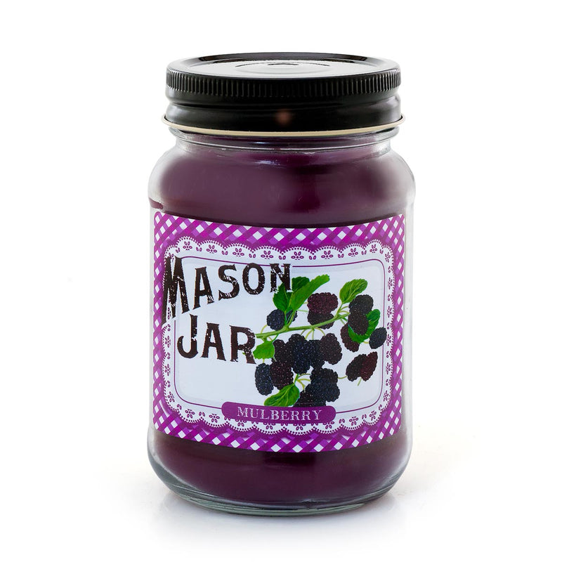 Mason jar Candle-Mulberry