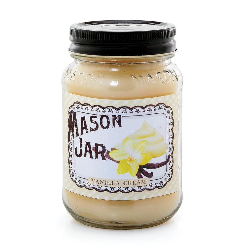 Mason jar Candle-crema de vainilla