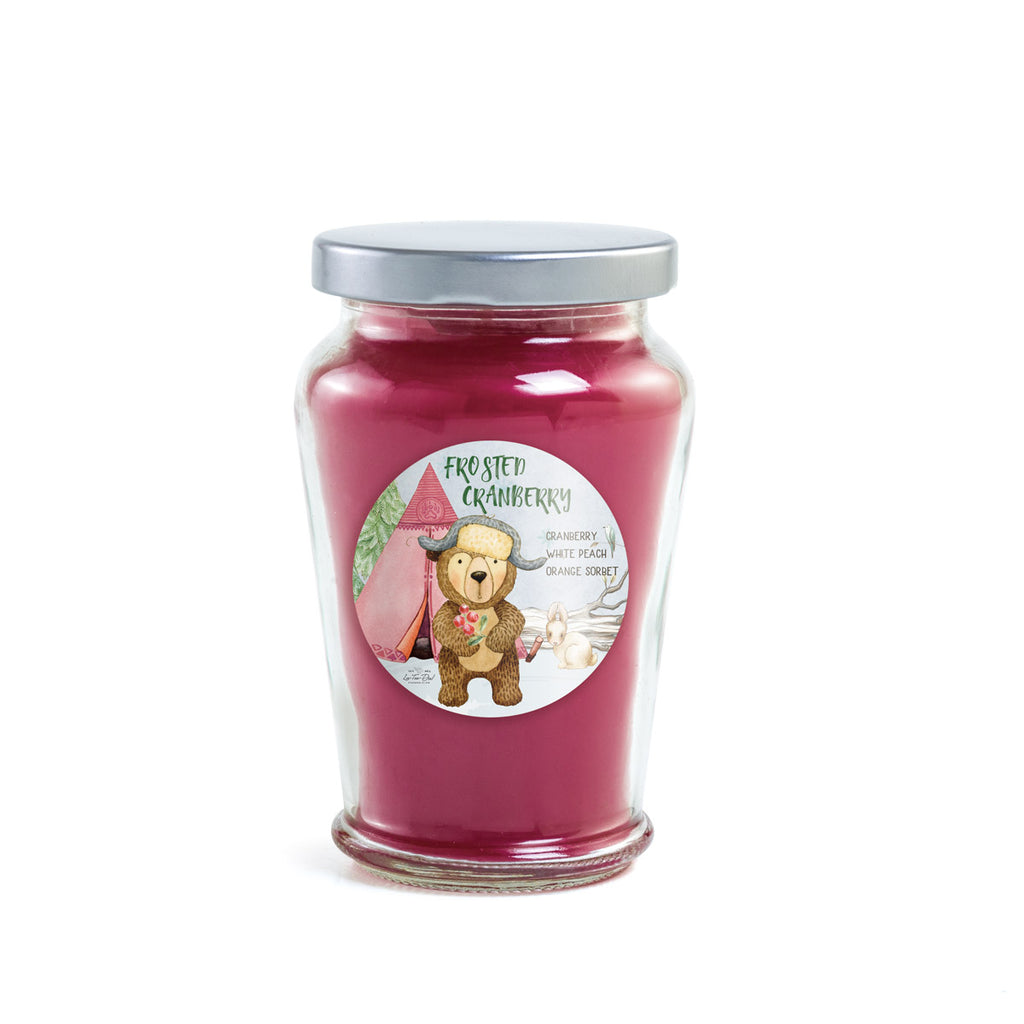 Classic Home Candle - Frosted Cranberry