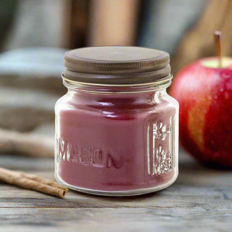 Mini Mason 8 oz. Candle - Baked Apple Pie
