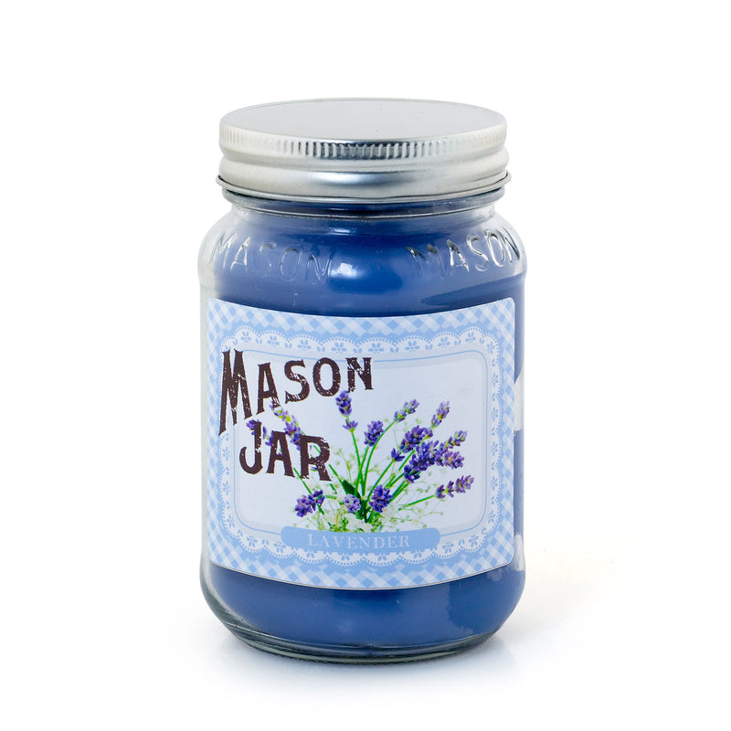Mason jar Candle-lavanda