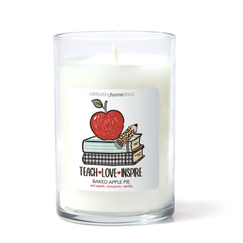 Teach, Love, Inspire - Baked Apple Pie Candle