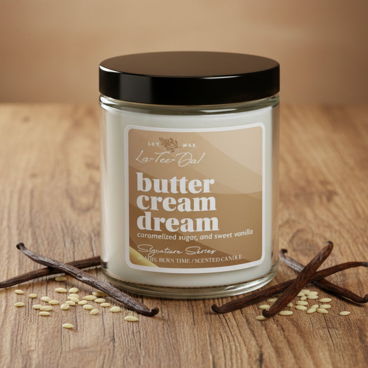 Signature Series Jar Candle - Buttercream Dream