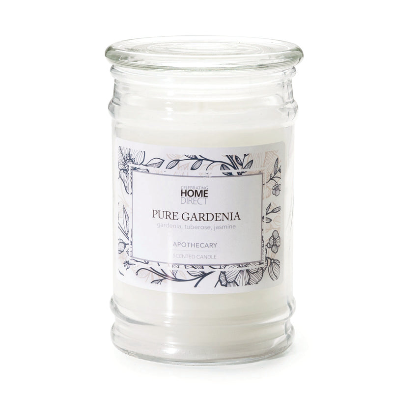 Apothecary Candle - 15 oz - Pure Gardenia