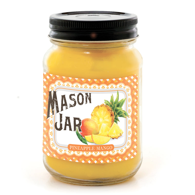 Mason Jar Candle - Pineapple Mango