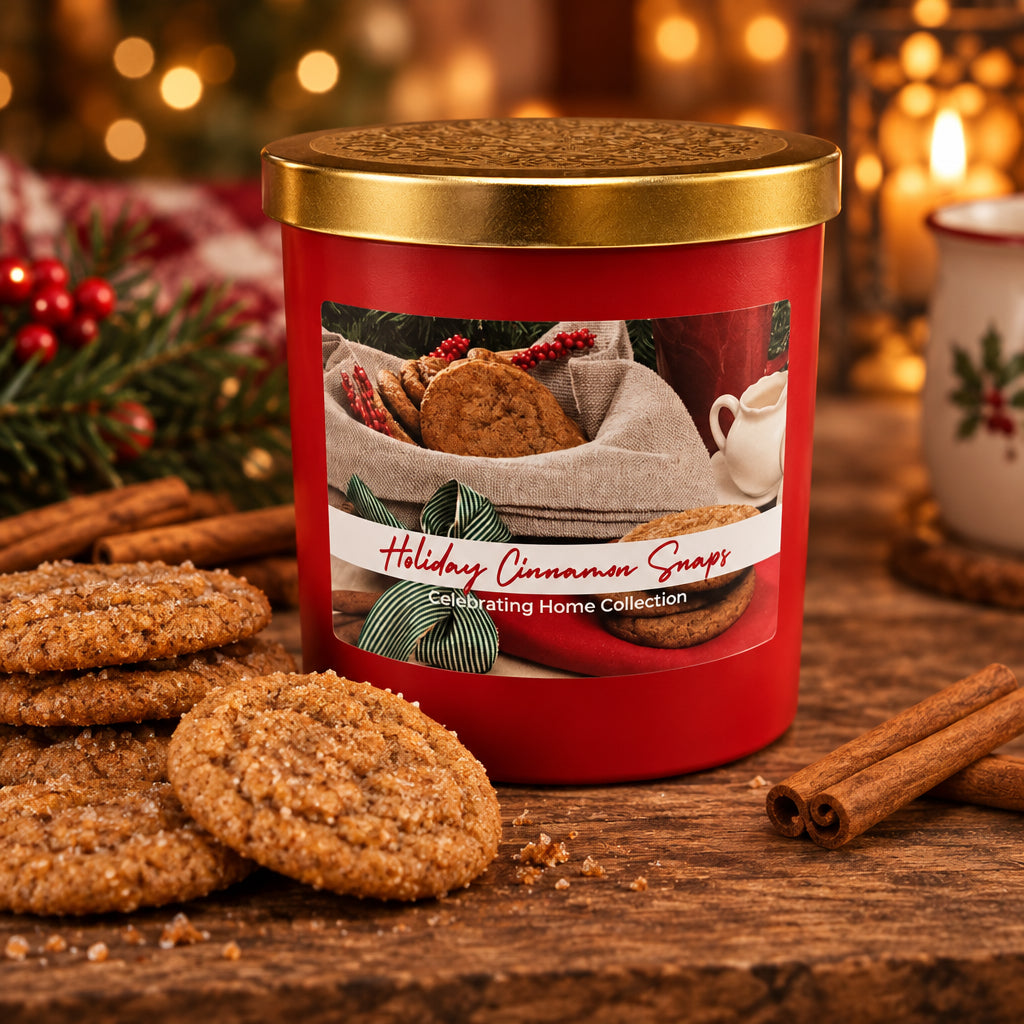 3-Wick Candle - Holiday Cinnamon Snaps