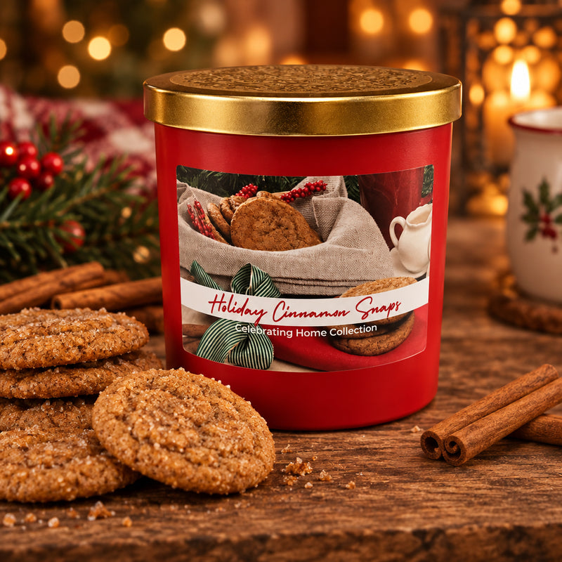 3-Wick Candle - Holiday Cinnamon Snaps