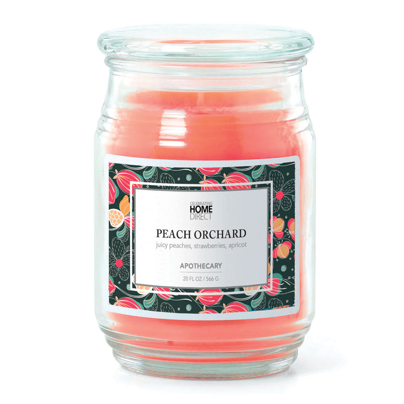Apothecary Candle - 20 oz - Peach Orchard