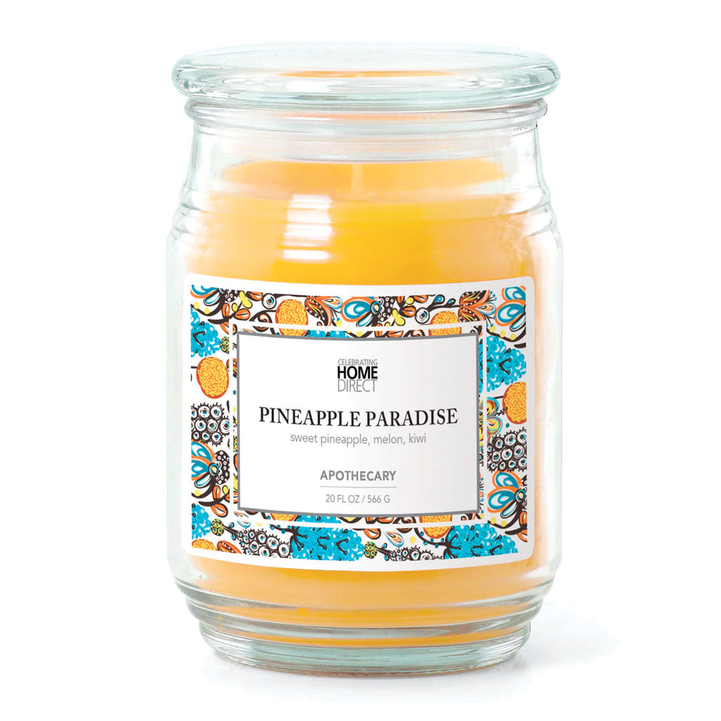 Apothecary Candle - 20 oz - Pineapple Paradise