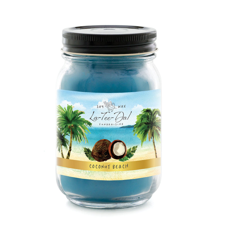 Simply Mason Jar - Coconut Beach