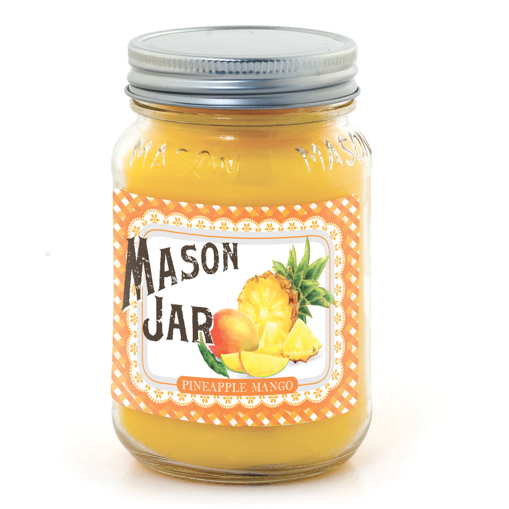Mason Jar Candle - Pineapple Mango