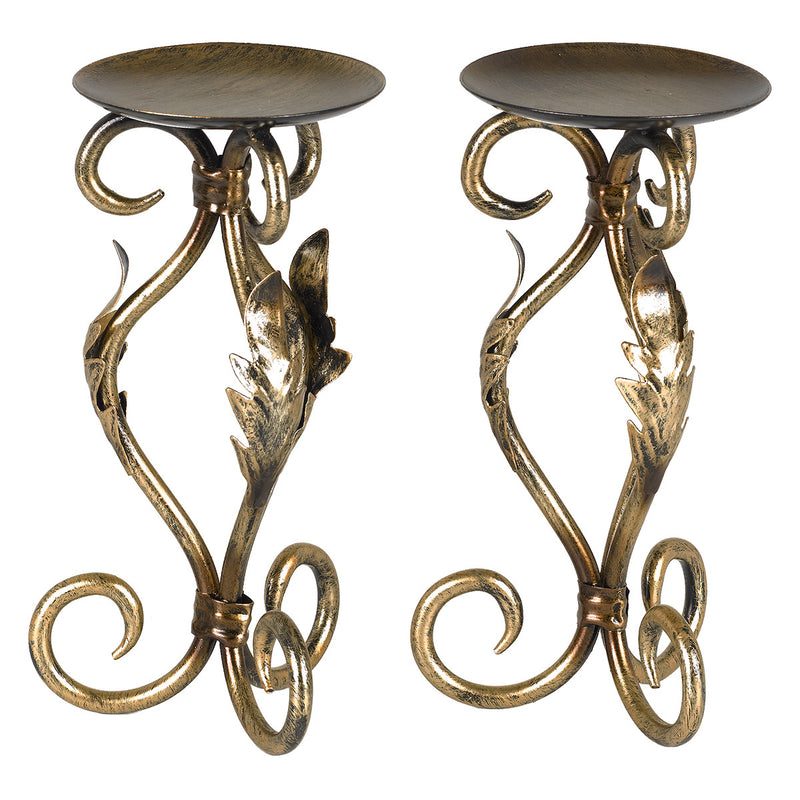 Dominica Candle Holders - Set of 2