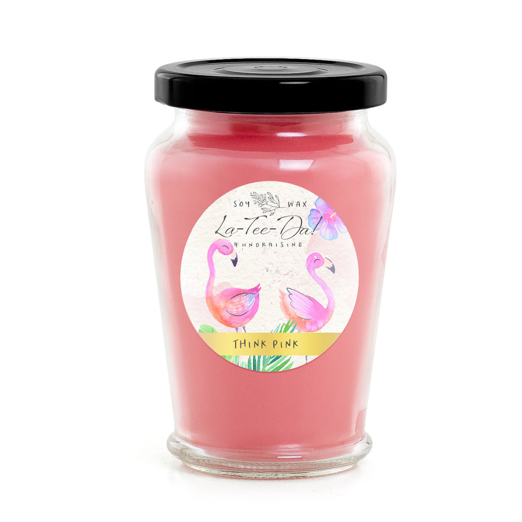 Classic Home Candle - Think Pink